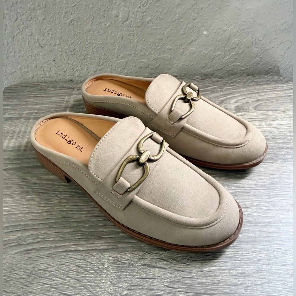 Indigo Rd. Slip On Casual Career Staple Mule Loafer Size 6.5 New